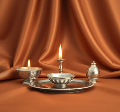 Divine Silver-Pooja Essentials