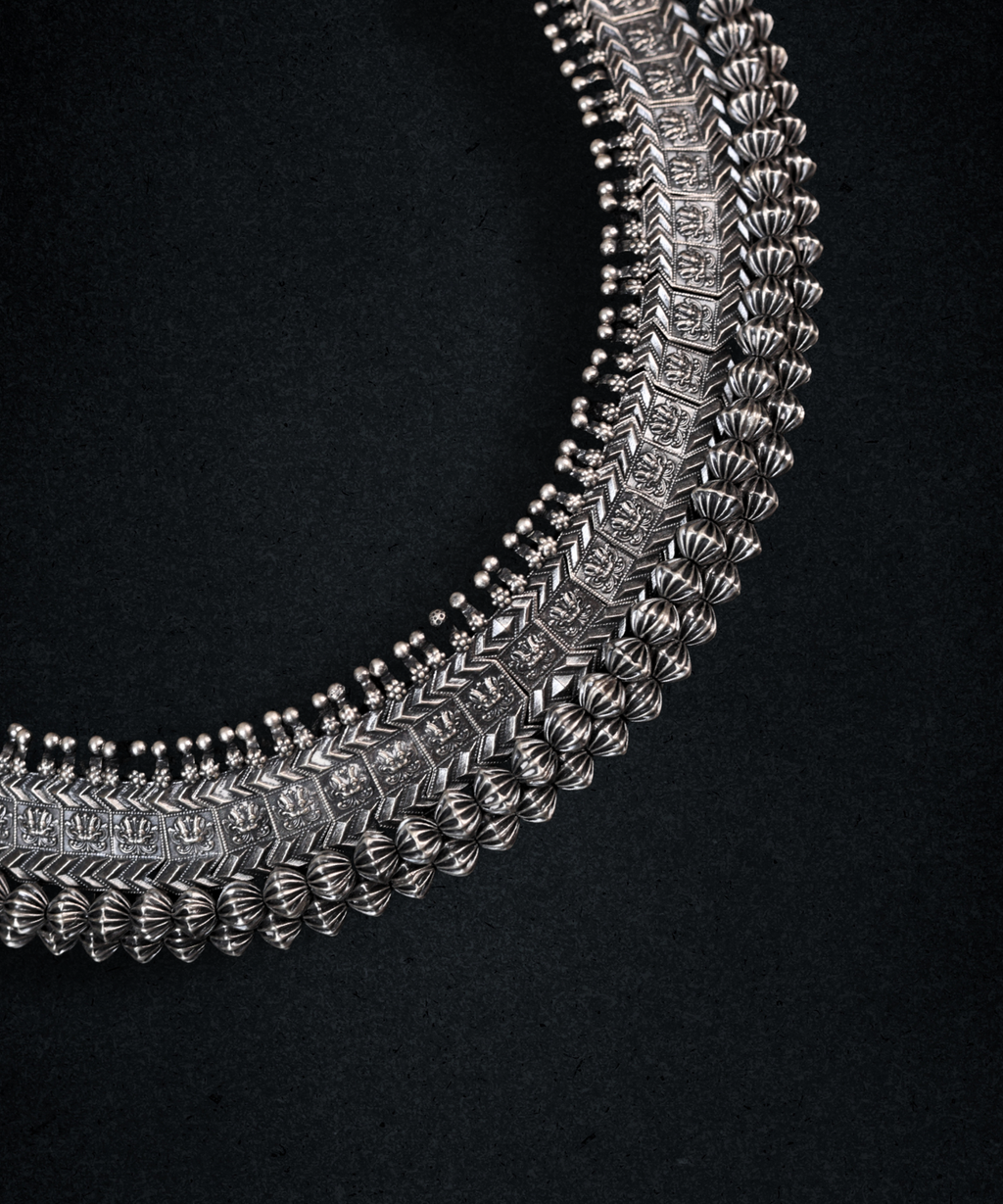 Drop Bead Oxidished Varjarteek