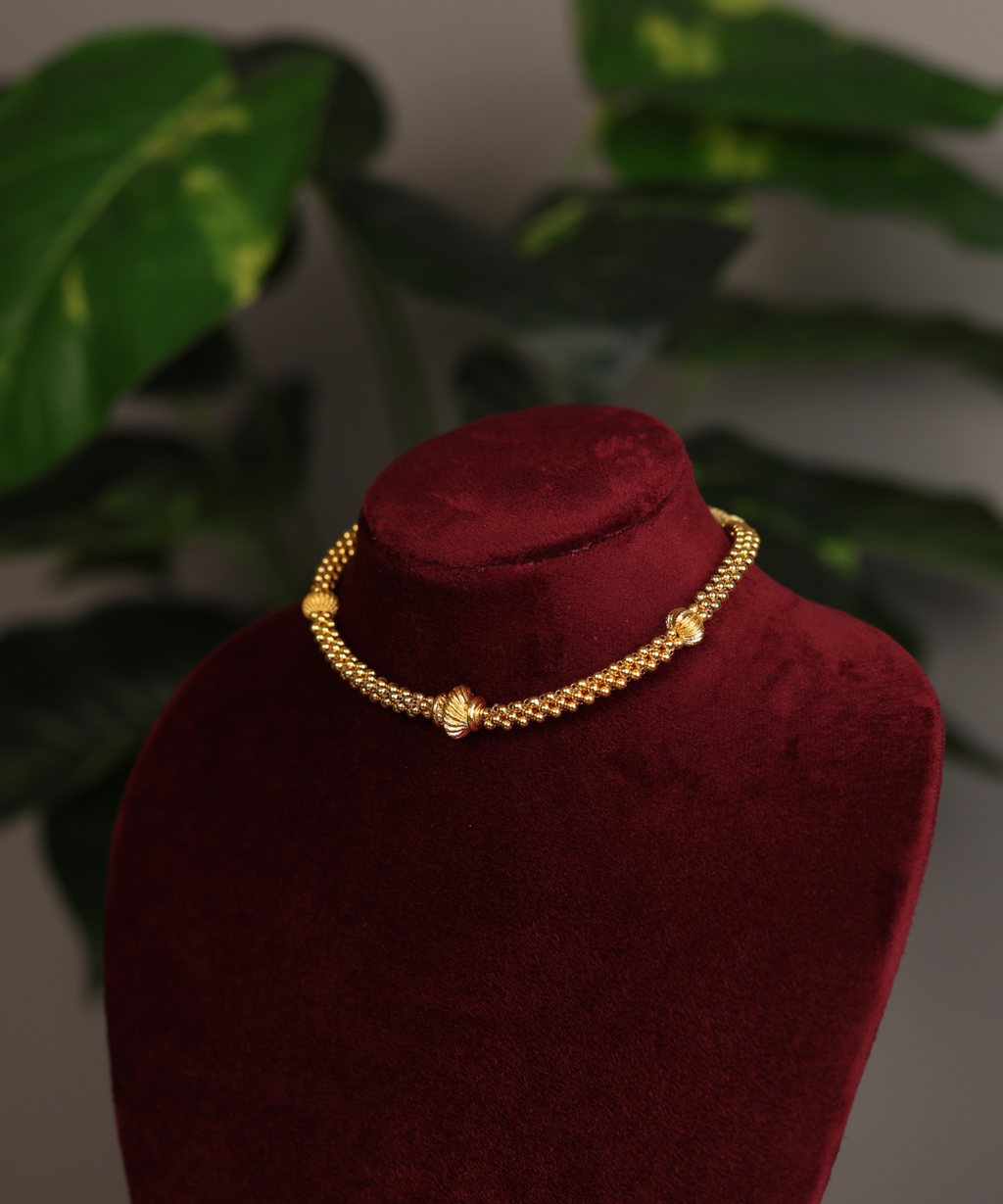 Rani Laxmibai Gold Plated Neckalce