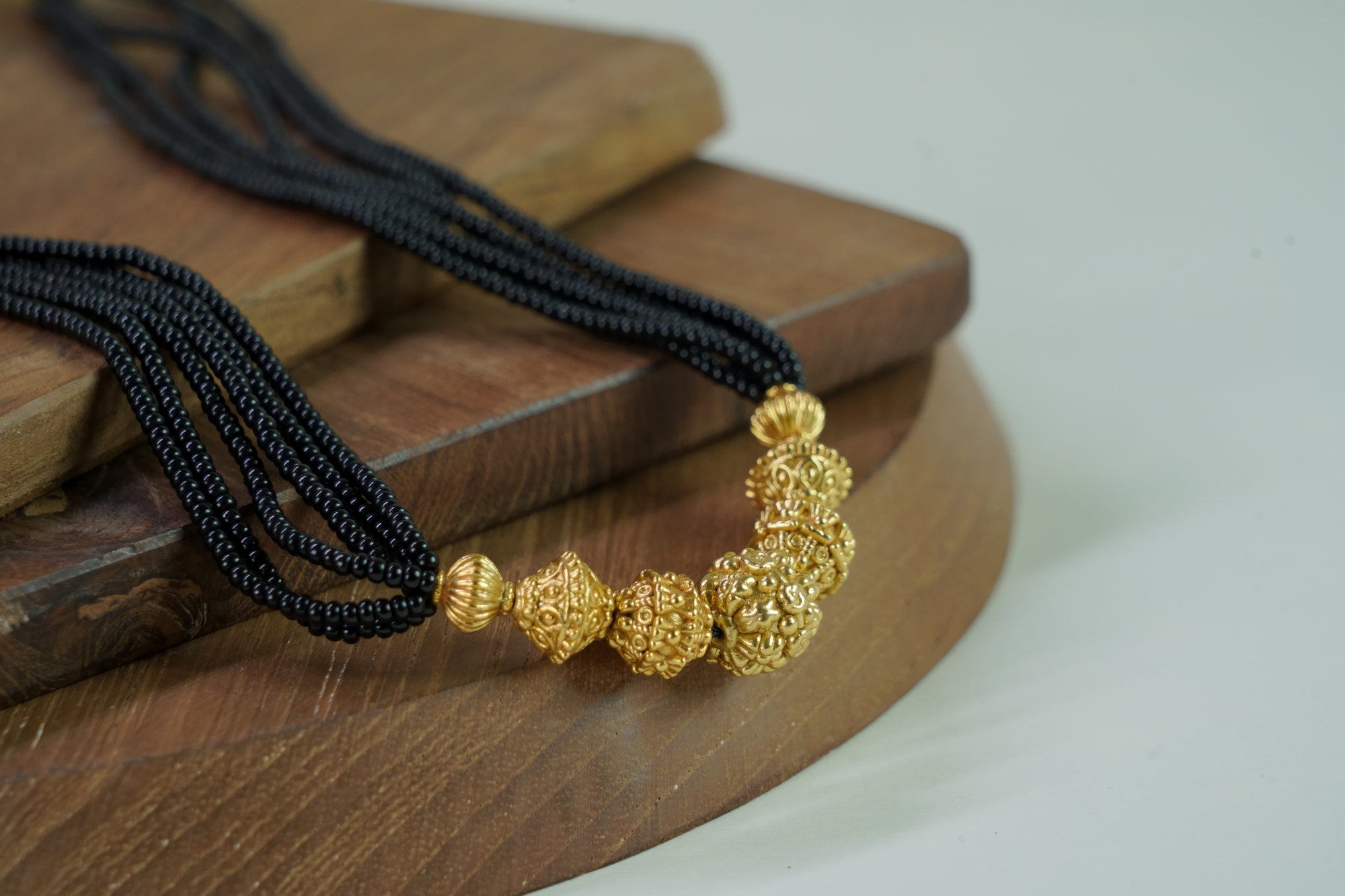 Dora Mangalsutra Gold Plated