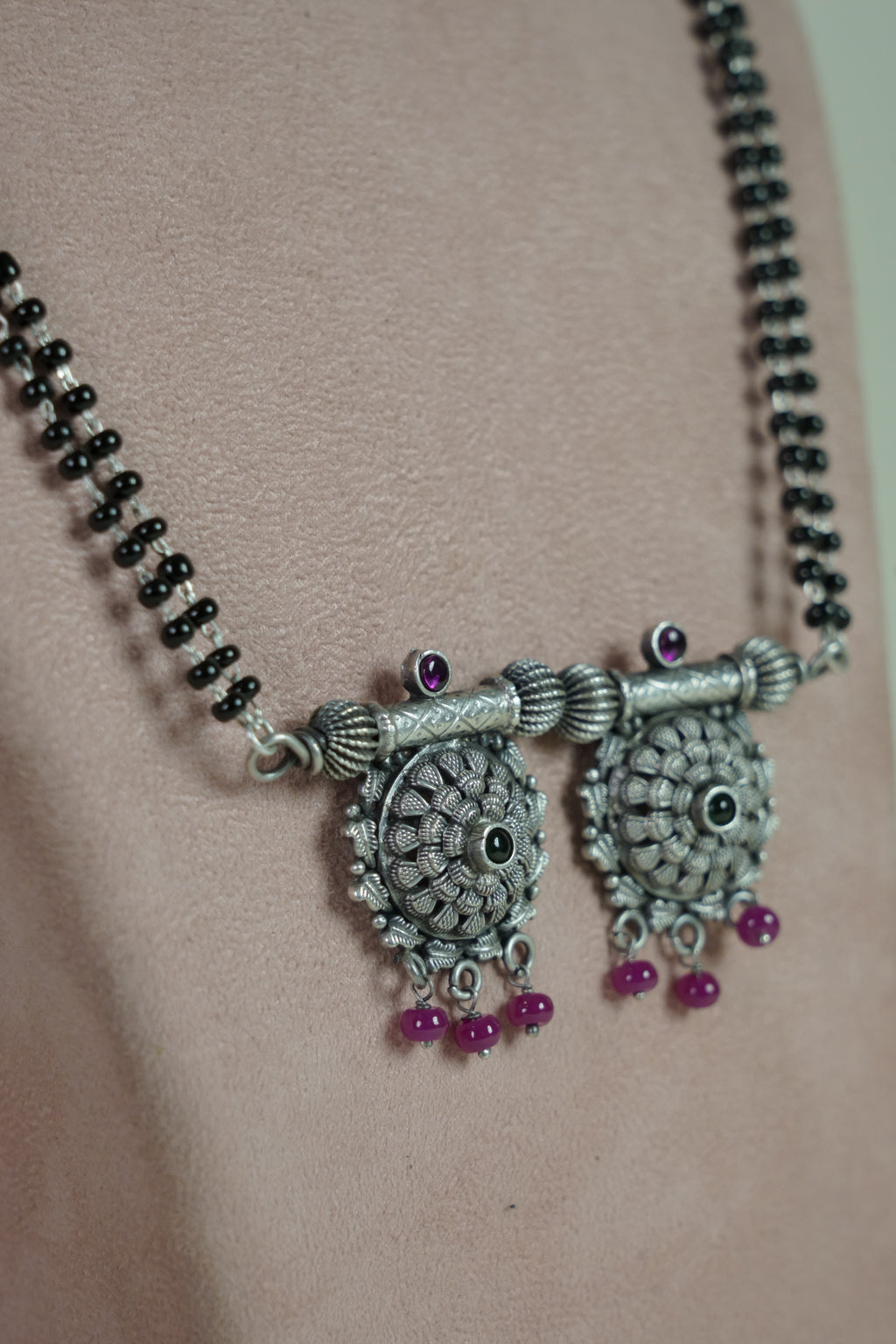 Sanskaar Silver Mangalsutra