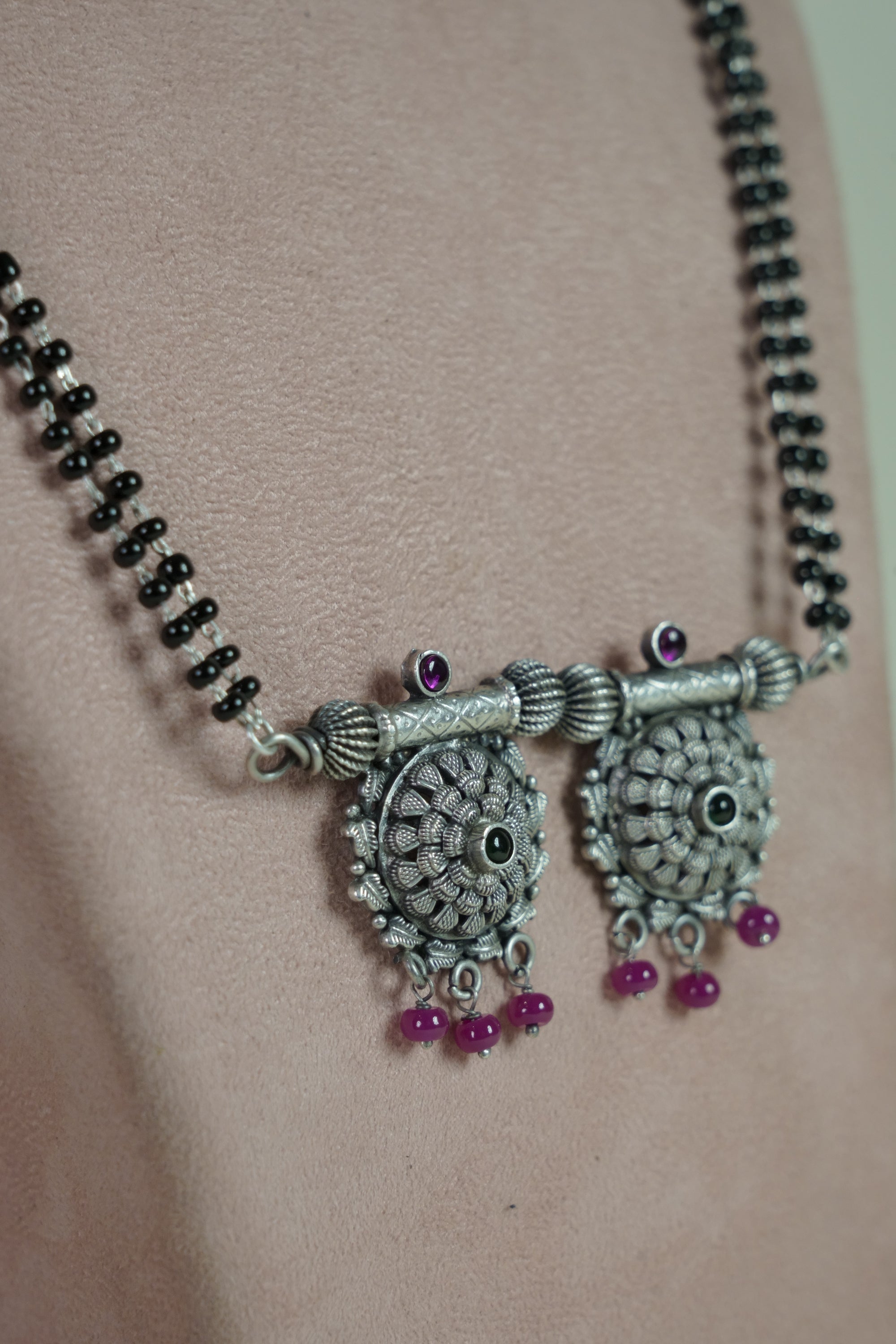 Sanskaar Silver Mangalsutra
