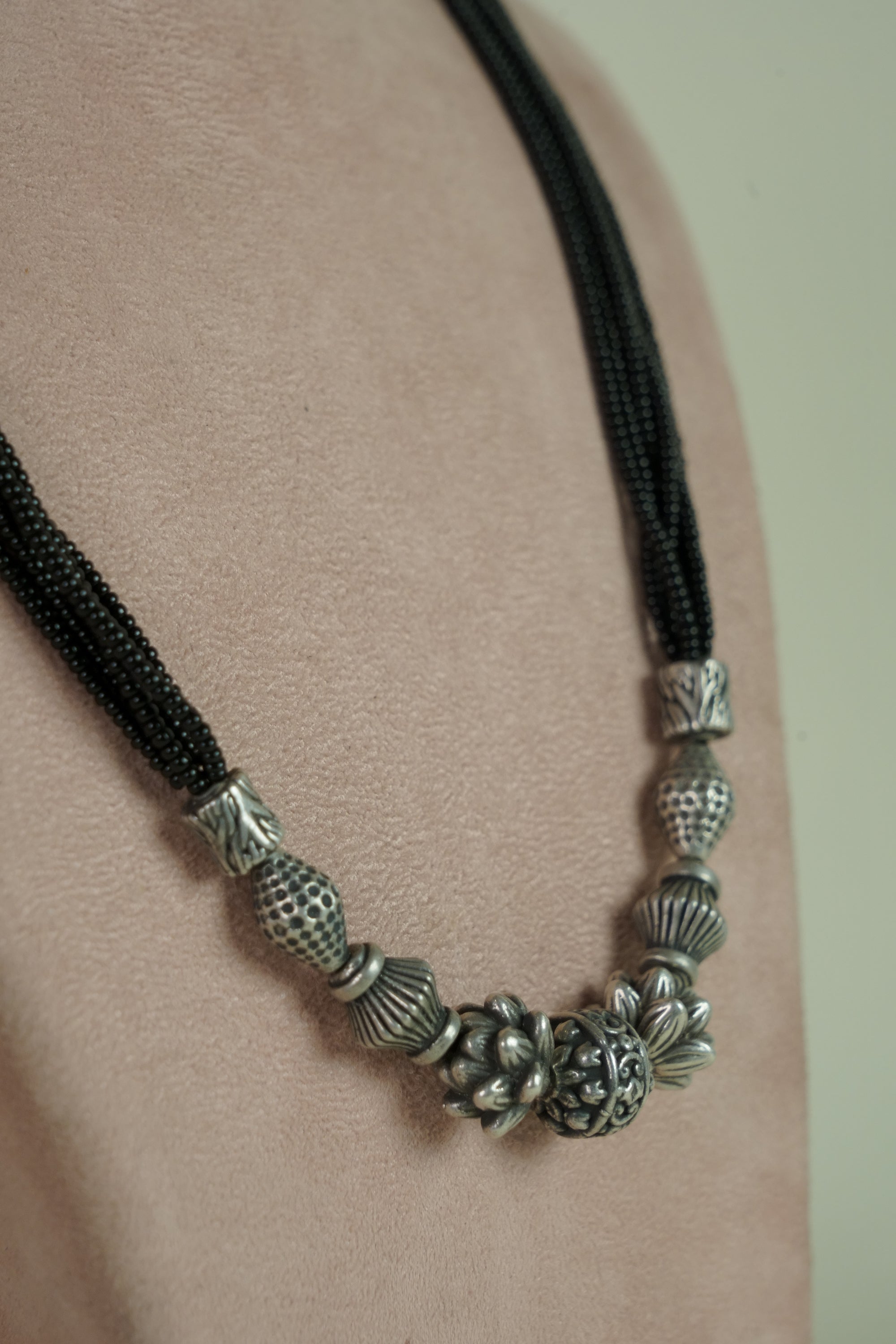 Dora Mangalsutra Oxidised