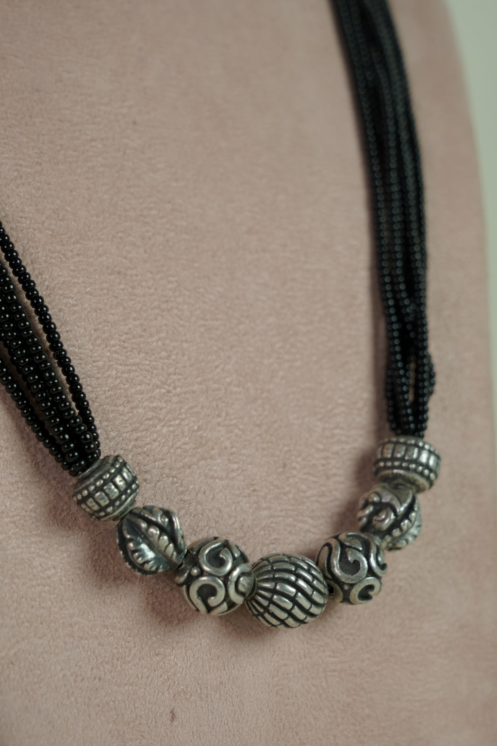 Dora Mangalsutra Oxidised