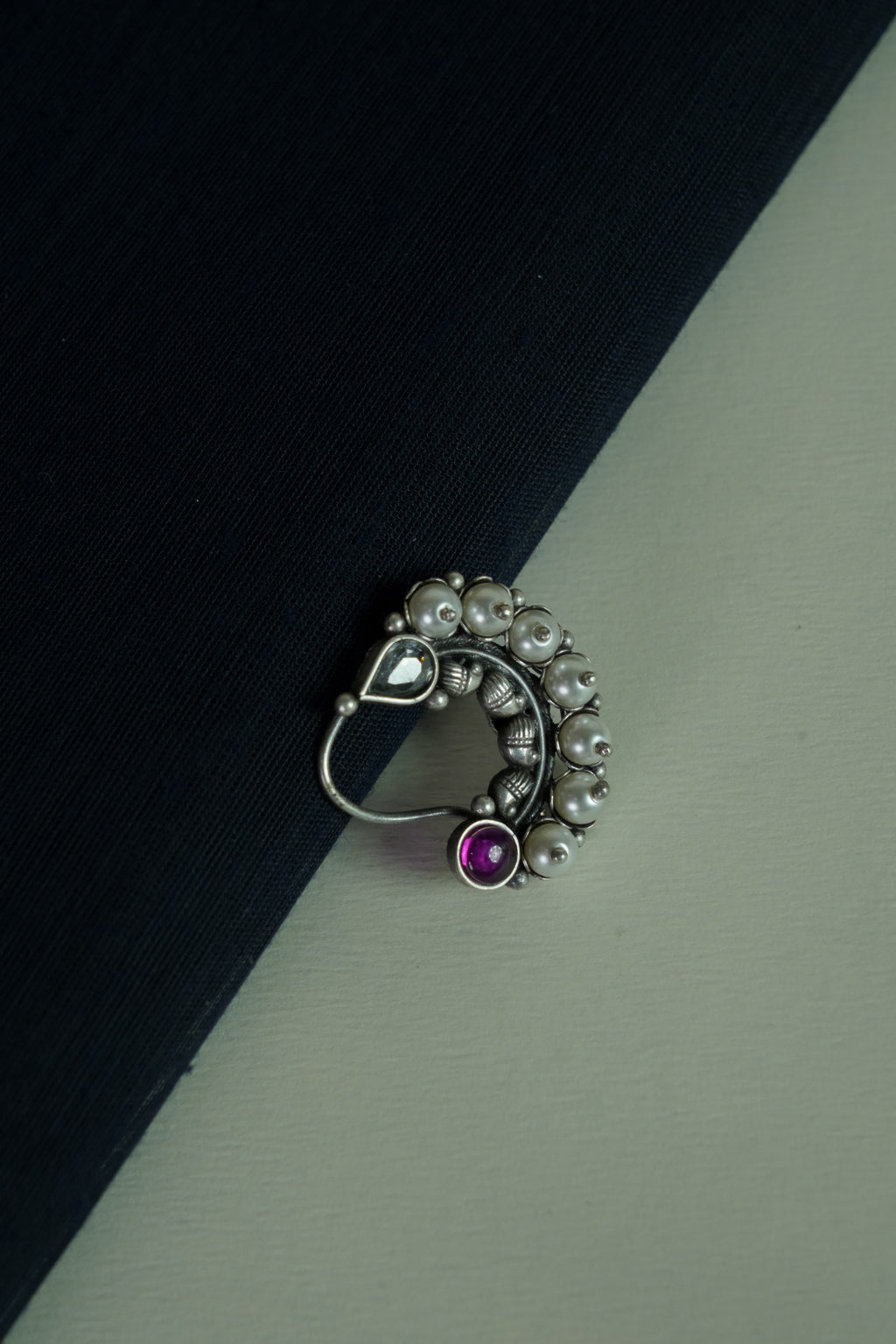 Surabhi Oxidised Nath