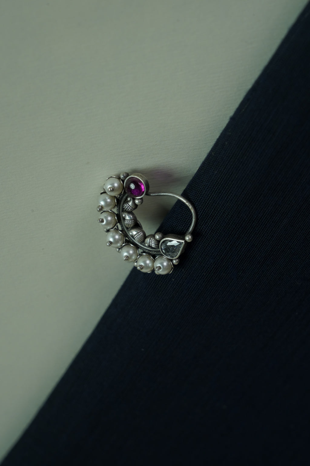 Surabhi Oxidised Nath