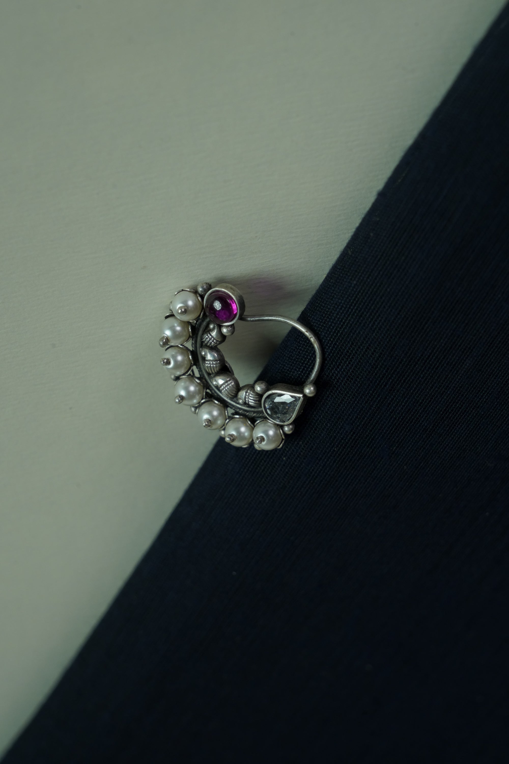 Surabhi Oxidised Nath