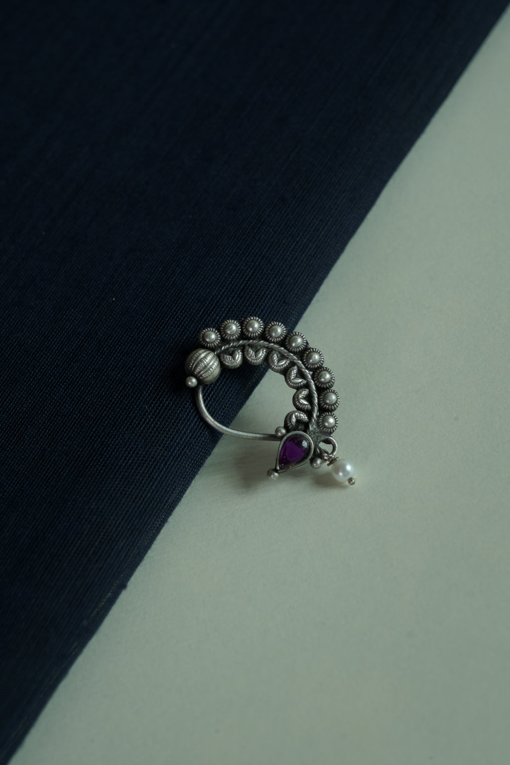 Surabhi Oxidised Nath