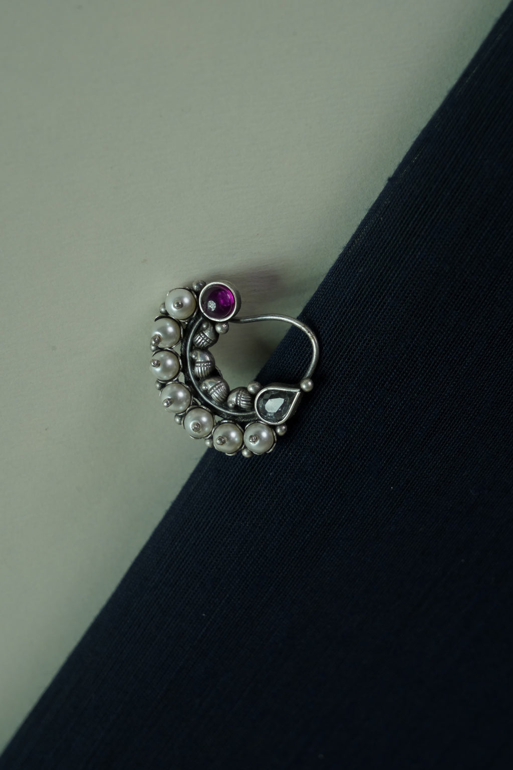 Surabhi Oxidised Nath